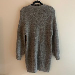 Vici grey sweater dress